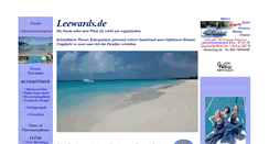 Desktop Screenshot of leewards.segeln.net