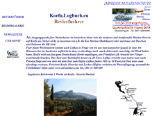 Tablet Screenshot of korfu.segeln.net